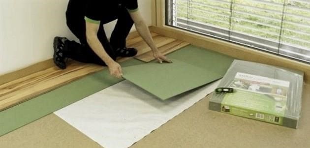 Hogyan készítsünk padló hangszigetelést egy laminátumhoz egy lakásban vagy házban