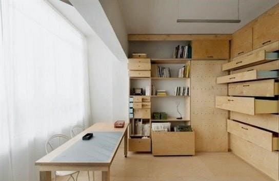 Tervezési megoldások egy 35 négyzetméteres egyszobás lakáshoz: 42 fotóötlet