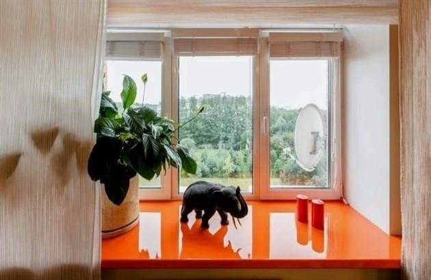 Ablakrendszer kialakítása - vékony ablakpárkány otthonra