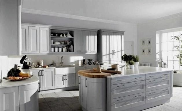 Klasszikus könnyű konyha (64 fotó) - 7 tervezési tipp