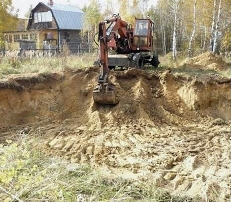 Alapozó gödör ásása: jellemzők, szakaszok
