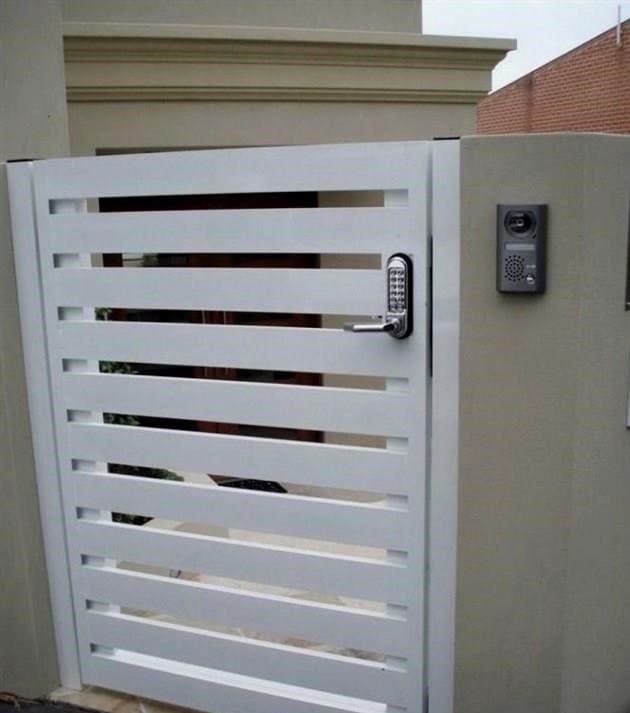 Zár kiválasztása a kapun - tippek a zár megfelelő beágyazásához vagy felszereléséhez saját kezűleg (105 fotó)