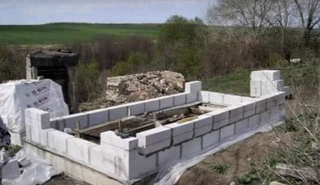 Gázbeton fürdők projektjei - hogyan építsenek fürdőt saját kezűleg, lépésről lépésre
