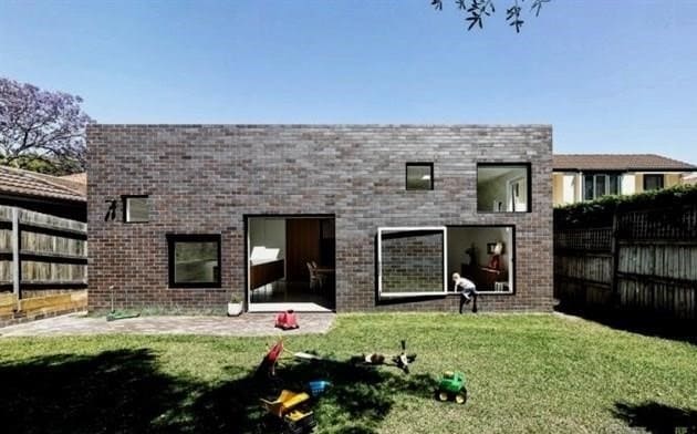 Tégla homlokzati dekoráció: anyagtípusok és falazatok + 34 fotó házról
