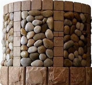 Diy kút betongyűrűkből: víz és kő