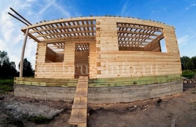 Ragasztott laminált faház: megértjük az anyag sajátosságait