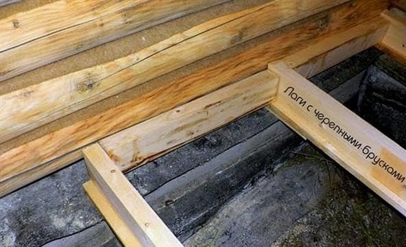 Padlószigetelés habosított polisztirollal egy faházban