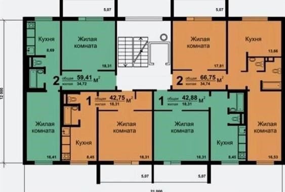 Apartmanok a "Kulik" lakótelepen: egy ház, ahová vissza akar térni