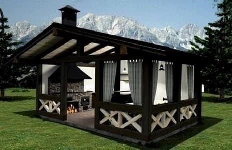 Chalet stílusú pavilonok: A legjobb alpesi építkezés