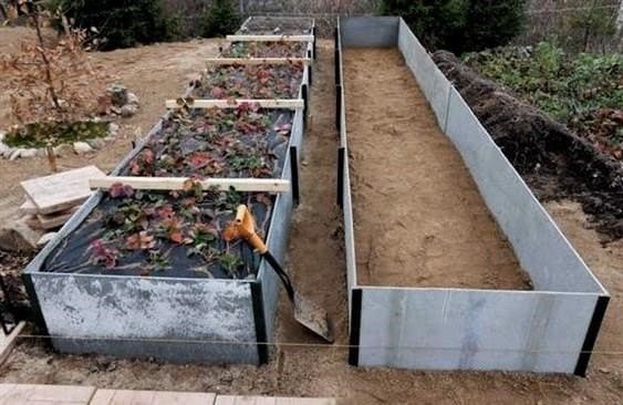 Barkács kerítés lehetőségek kerti ágyak építéséhez
