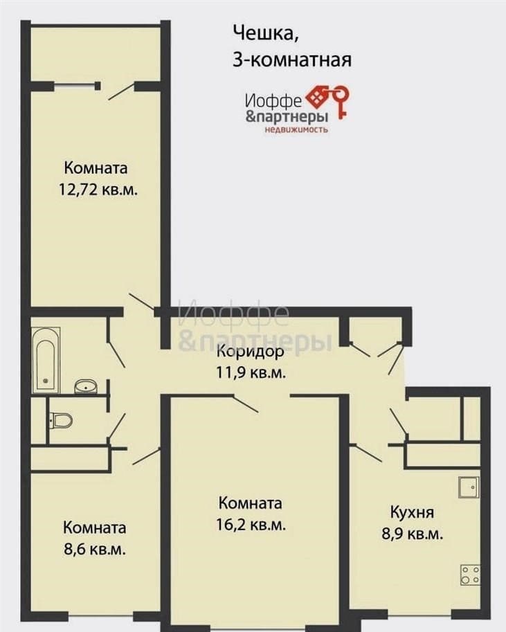 Cseh elrendezés 2 szoba. Lakás elrendezés és ház projektek