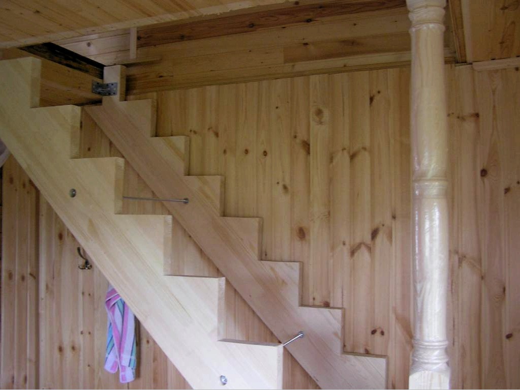 Fa lépcsők a második emeletre: az egész folyamat a számítástól a befejezésig