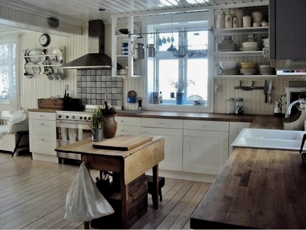 Gyönyörű konyhák - design (60 fotó): klasszikus, provence, country, modern és high-tech stílus