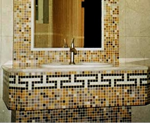 Fürdőszoba csempék (51 fotó): a stílusos kialakítás és stíluslehetőségek titkai