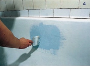 Fürdőkádak javítása akrillal: tisztítás és simítás, alapozás, zománcozás, különös tekintettel a kiöntési módszerre és a "fürdő fürdőben" módszerre