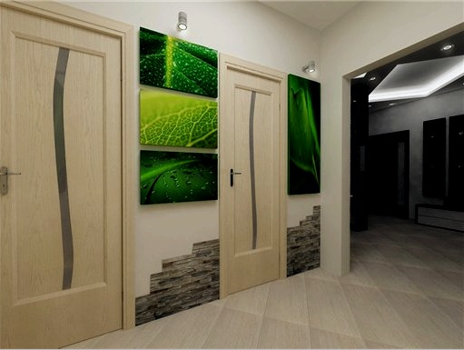 Folyosó kialakítása egy lakásban (60 fotó): színválasztás, falak és mennyezetek díszítése, bútorok kiválasztása