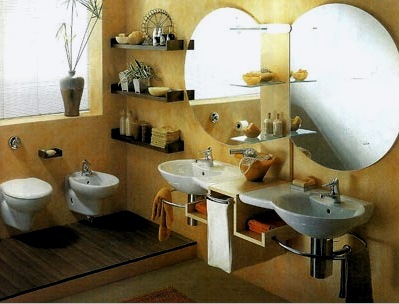 Egy kis fürdőszoba belseje (48 fotó). A mosógép elhelyezése. A kombinált fürdőszoba jellemzői. Színek és világítás. Választható WC, tükör és kiegészítők