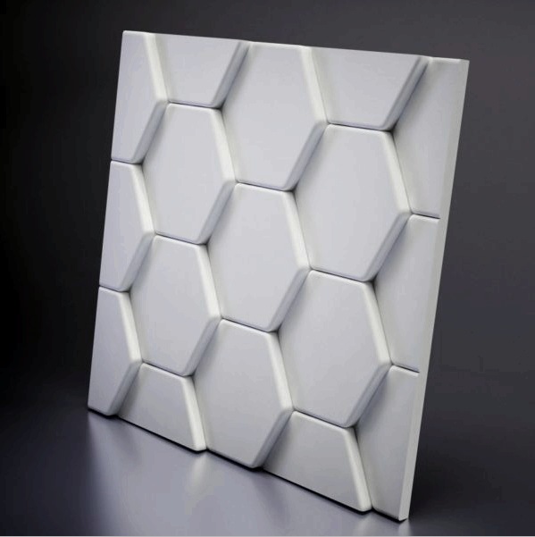 Ismerje meg a 3D paneleket: modern anyag a fal dekorációjához