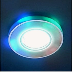 LED lámpák feszített mennyezethez (45 fotó): beépítési jellemzők. Diódaszalagok és egyéb típusok