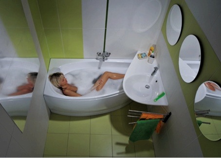 Barkács fürdőszoba tervezési projekt (33 fotó): tervezési lehetőségek