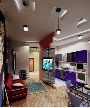 Stúdió apartman tervezési projektje (36 fotó): létrehozási és tervezési lehetőségek