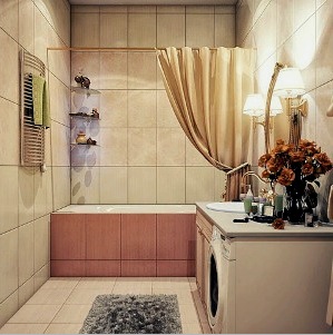 Barkács fürdőszoba tervezési projekt (33 fotó): tervezési lehetőségek