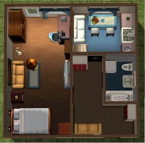 Egyszobás lakás javítása (48 fotó). Tervezés és tervezés. Fürdőszoba, konyha, étkező, nappali és előszoba kialakítása