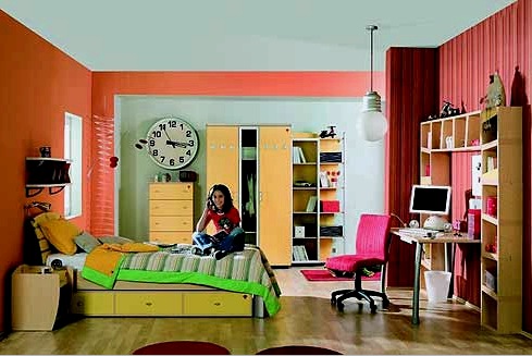 Szoba kialakítása egy tizenéves lány számára (45 fotó): bútorok, munkahelyi és szobai világítás