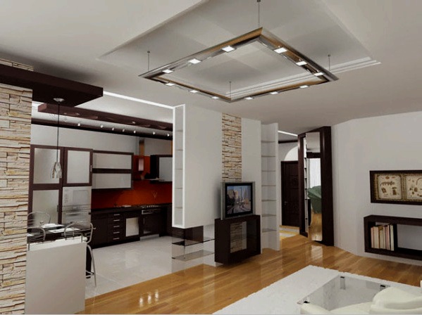Az előszobával kombinált konyha kialakítása (45 fotó): tértervezés, a belső tér meghatározása és a projekt kidolgozásának árnyalatai