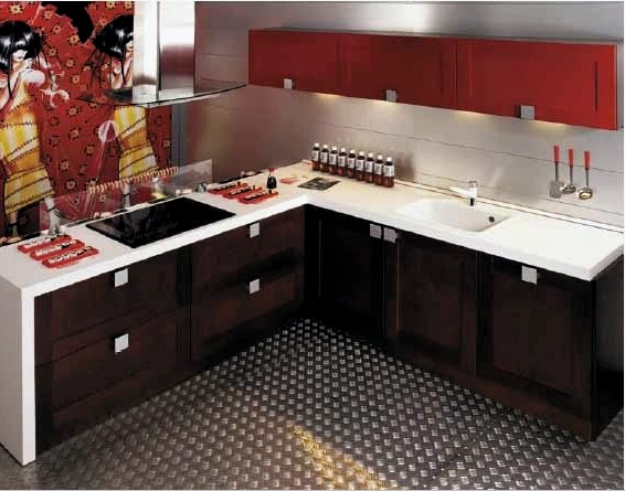 Konyhabelső 8 m² (42 fotó): a konyha-nappali jellemzői, a szoba méretének növelése és a dizájn megválasztása