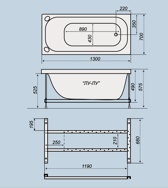 A fürdőszoba méretei: 4 típusú pezsgőfürdő normái és szabványai – Nataros