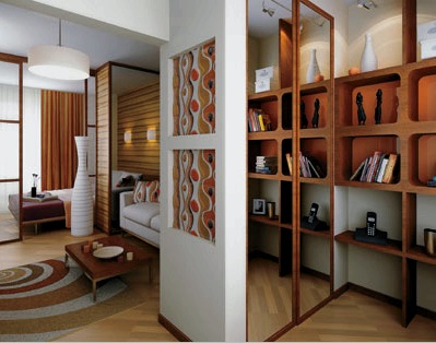 Kétszobás lakás tervezési projektje (39 fotó). Az elrendezés jellemzői. Konyhai stúdió. Nappali-előszoba. Hálószoba-nappali