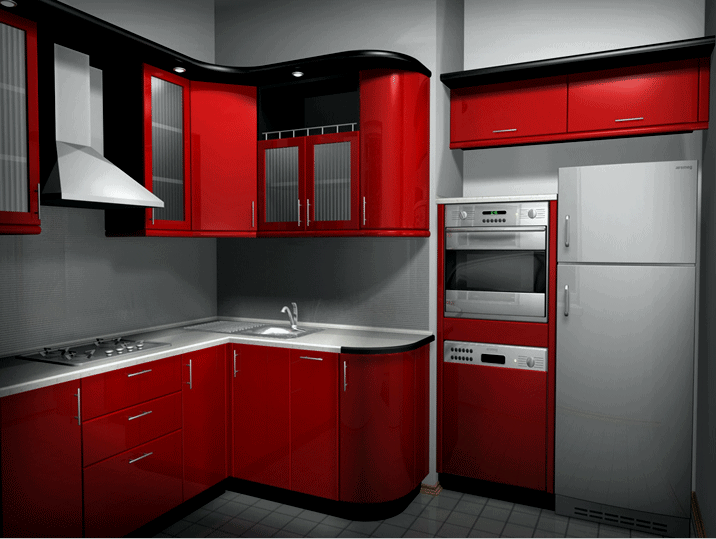 A színek kombinációja a konyha belsejében (30 fotó): piros, zöld, kék, lila, világos árnyalatok és stílusbeli megfelelés