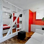 Beltéri egyszobás gyerekszoba-lakás (36 fotó): kényelmes elrendezés