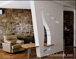 Fali kialakítás a nappaliban (60 fotó): kreatív megoldások