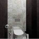 Kis WC-szoba kialakítása (33 fotó): a szoba díszítése, WC és kád választása