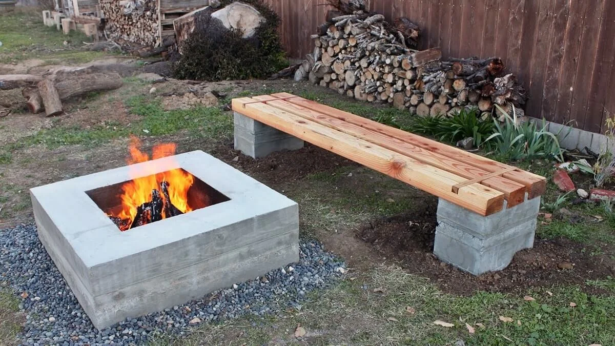 Styling egy tűzrakóhely a kertben: tervezési ötletek