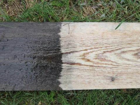 A fából fafestéket csinál: fehérítse a fát és küzdjön a penész ellen