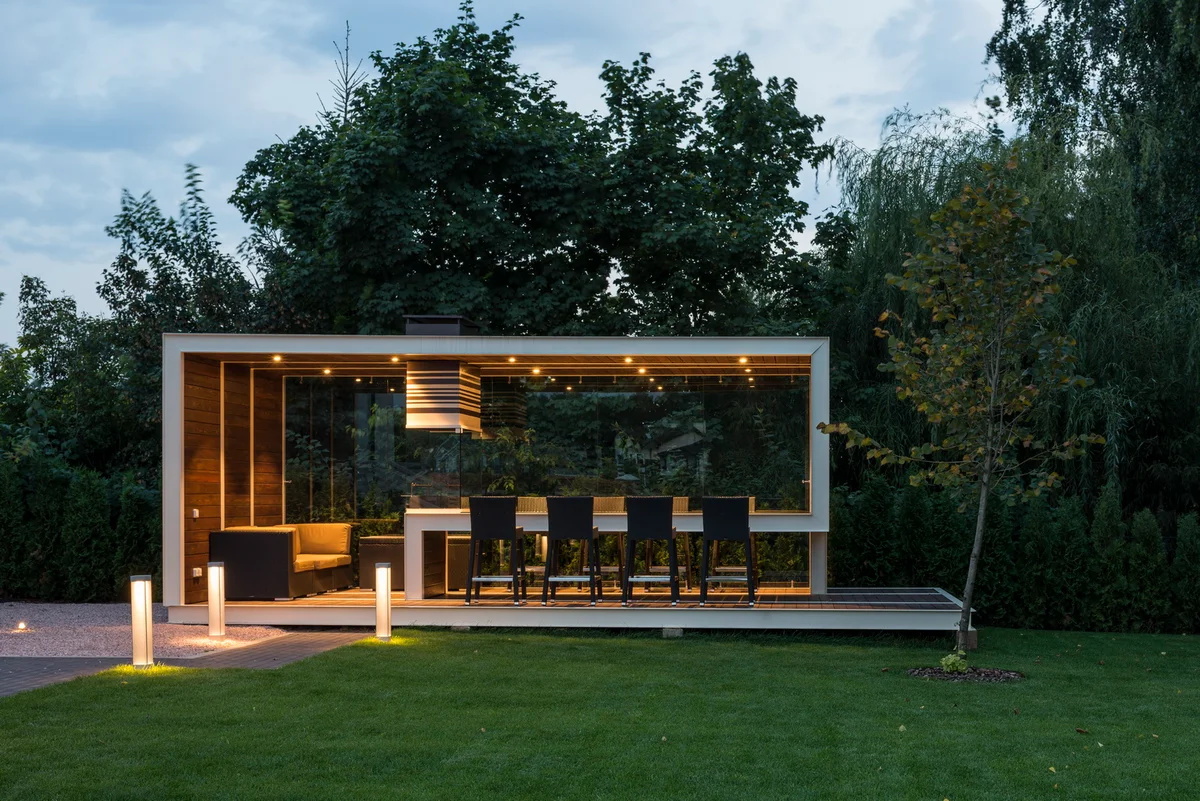 Egy minimalista pavilon, amely átalakítja a vidéket