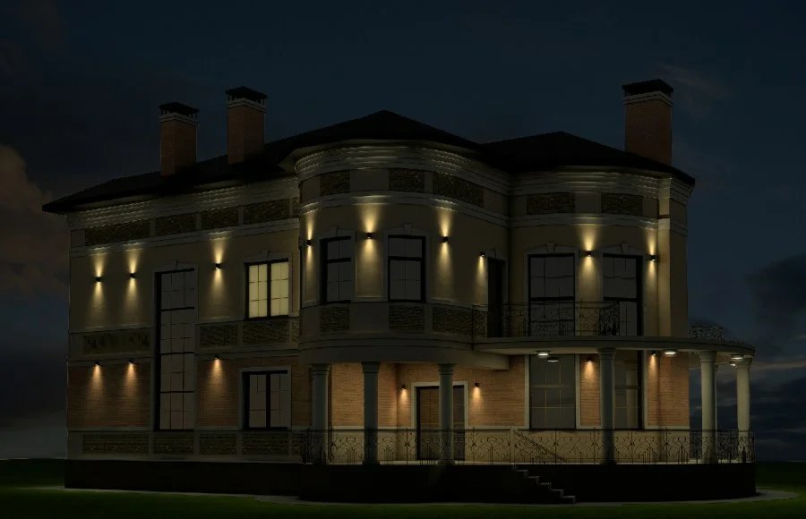 Építészeti világítás családi házakhoz &#55356;&#57313;