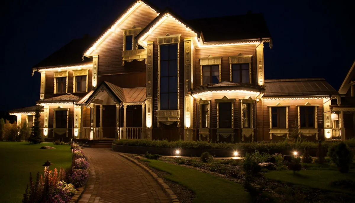 Építészeti világítás családi házakhoz ��
