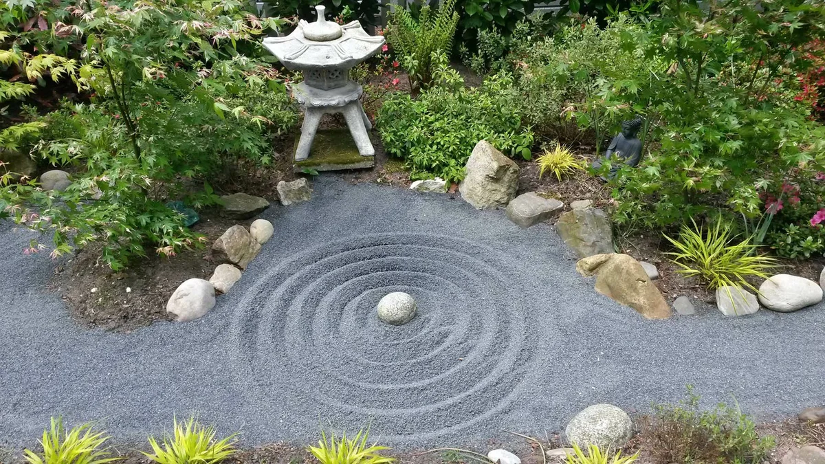 Hogyan készítsünk japán sziklakertet a kertünkben ��