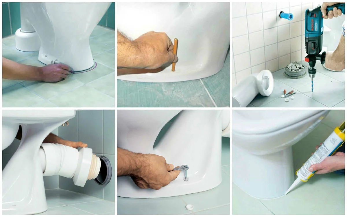 Hogyan lehet könnyen telepíteni egy WC-t saját kezűleg 8 lépésben
