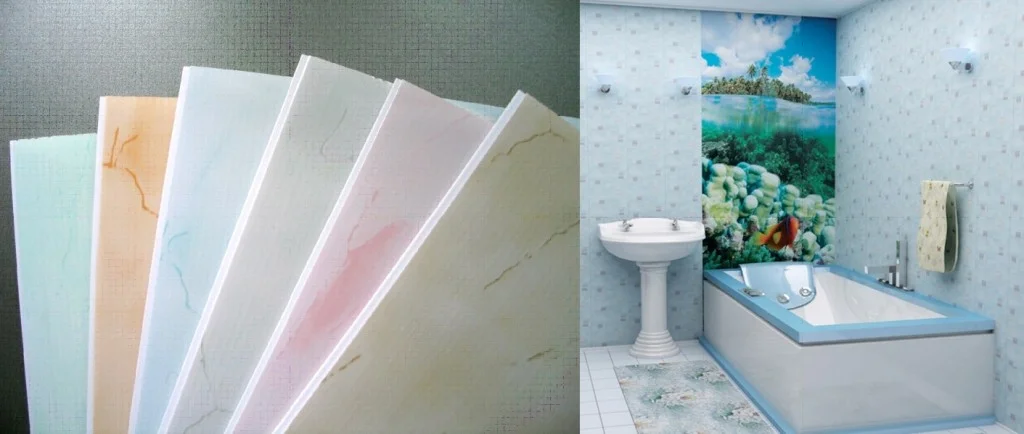 A falak befejezése a fürdőszobában 1 nap alatt műanyag panelekkel Olcsó fürdőszoba felújítás saját kezűleg!